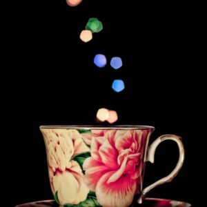 Flower Print Coffee Mug